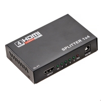 HDMI сплиттер 1х4 HD-42 с блоком питания в комплекте