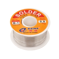 Припой оловянно-свинцовый с флюсом  0.8mm SOLDER KAINA B-1 100 гр
