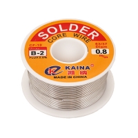 Припой оловянно-свинцовый с флюсом 0.8 mm SOLDER KAINA B-2 100 гр