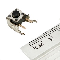 Кнопка тактовая (№22) 6х6мм. 0.05А, 12В (микрик, микропереключатель)