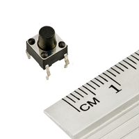 Кнопка тактовая (№29) 6х6мм. 0.05А, 12В (микрик, микропереключатель)