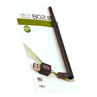 Бесповодной Wi-Fi адаптер USB для стационарных компьютеров  Ethernet Adapter