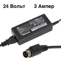 Блок питания ,зарядка для принтеров этикеток 3-х контактный 24 Вольт 3 Ампер