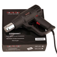 Фен строительный 2000 Ватт , цифровой дисплей с регулировкой