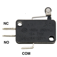 Микропереключатель , концевик с роликом 77 3 контакта