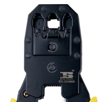 Кримпер  для обжима коннекторов RJ-45--11-4-6 пин BS-D3468
