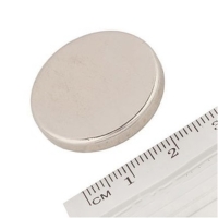 Неодимовый магнит,  круглый диск Ø 25 x 5 мм