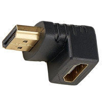 Переходник угловой HDMI папа-мама