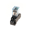 Реле LY2J 12 V + база, 2 группы переключающих контактов, 10A