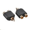 Переходник П-25 (RCA pluq — 2xRCA jacks)