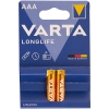 Батарейка «VARTA» тип ААА LONGLIFE на блистере , цена за 1шт