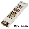 24V-6.25A-150W Блок ,адаптер, источник ,драйвер питания импульсный для светодиодной ленты SL-150-24 Slim