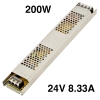 24V-8.33A-200W Блок ,адаптер, источник ,драйвер питания импульсный для светодиодной ленты SL-200-24 Slim