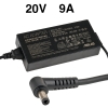 Блок питания ,зарядное устройство для  игровых  ноутбуков ASUS 20 Вольт 9 Ампер