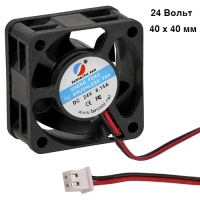 Вентилятор , кулер 40 х 40 мм. 24 Вольт рамочный