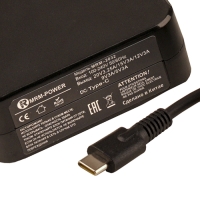 Зарядное устройство ,блок питания  для Яндекс станции Алиса и ноутбука Lenovo 20V ,15V ,9V, 5V  (65W) USB Type-C